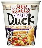 Nissin Cup Noodles – Roasted Duck, 8er Pack, Soup Style Instant-Nudeln...