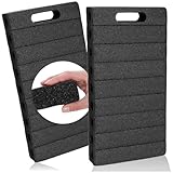 com-four® 2X Kniekissen - Bequeme Schaumstoff-Kniematte -...