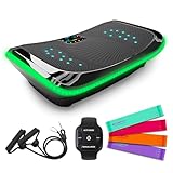 4D Vibrationsplatte – Leistungsstark mit 3 leisen Motoren | Leicht zu...