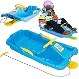 MOLTI Lenkschlitten, 84 cm, inkl. Zugseil ausgefeiltes Lenksystem kälte-...