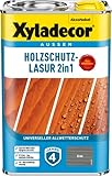 Xyladecor Holzschutz-Lasur 2 in 1, 4 Liter Grau
