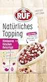 RUF Natürliches Topping mit Himbeeren, Kirschen, Reiscrisps, ohne...