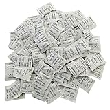 Weriirew 100 Bags Silica Gel Beutel Sachets Trockenmittel Kleine Beutel 100...