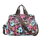 KONO Damen leichte Handtasche, Wasserdichte Umhängetasche mit...