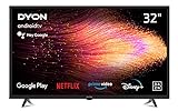 DYON Smart 32 AD-2 80 cm (32 Zoll) Android TV (HD Triple Tuner, Prime...