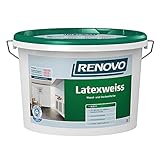 Latexweiss Latexfarbe 2,5 L Matt Renovo Wand Deckenfarbe