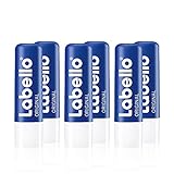 Labello Original Lippenpflegestift im 6er Pack (6 x 4,8 g), Lippenpflege...