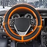 Generisch Kabelloser, Beheizbarer Lenkradbezug, 15 Zoll (Ca. 38 cm)...