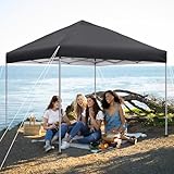 UISEBRT Pavillon 3x3 Wasserdicht Stabil - Flatpavillon Partyzelt Gartenzelt...