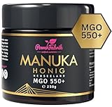 Manuka Honig | MGO 550+ | 250g | Das ORIGINAL aus NEUSEELAND | IM GLAS |...