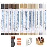 Hartwachs Reparaturset 12 Farben, Laminat Reparaturset, Parkett...