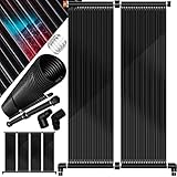 KESSER® Solarkollektor Poolheizung 400 x 70 cm, Warmwasser Heizung...