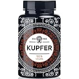 DiaPro® Kupfer 365 Hochdosierte Kupfer-Tabletten mit 2 mg Kupfer pro...