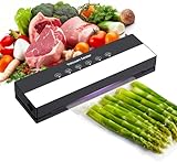 Vakuumiergerät, Vakuumierer 5 in 1 für Sous Vide Kochen und Lebensmittel...