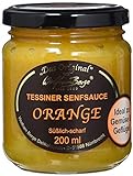 Wolfram Berge Original Tessiner Orangen-Senfsauce- Feinkostsauce aus...