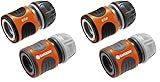 Gardena Schlauchverbinder-Satz 13 mm (1/2 Zoll) und 15 mm (5/8 Zoll)...