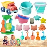 Sandspielzeug Strandspielzeug Kinder,17 Stück Strand Spielzeug Set,...