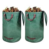 Gartenabfallsack Mit Deckel Und Griffen Wasserdicht Faltbar...