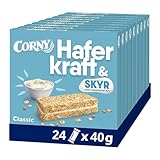 Haferriegel Corny Haferkraft Skyr Classic, ohne Zuckerzusatz, 24x40g