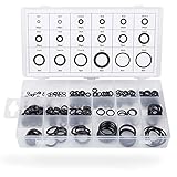 225 Stück Gummi Dichtungen Ringe Kit, O-Ring Sortiment Dichtungsring Set...