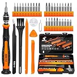 JOREST 38Pcs Feinmechaniker Schraubendreher Set, Mini Werkzeug mit Torx T5...