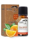 rooted.® BIO Orangenöl | 100% naturreines ätherisches Öl | Citrus...