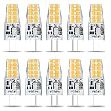 Wenscha G4 LED 3W ersetzt 30W Halogen, 3000K Warmweiß 300 Lumen, 360°...