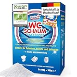 Sauber Meister WC Schaumreiniger – Extra starker WC Schaum in Pulverform...