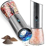 Zolmer 2er set Salz und Pfeffermühle Elektrisch mit Wiederaufladbaren...