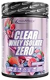 IronMaxx Clear Whey Isolate Zero - Wild Berries 400g Dose | Klarer...