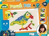 Lena 35594 - Mosaik Steckspiel Set, Steckmosaik mit 400 Stecker,...