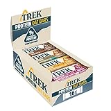 TREK Protein Haferriegel | Mixbox | Pflanzlich | Glutenfrei | Vegan | 16 x...