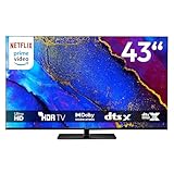 MEDION 108 cm (43 Zoll) Fernseher (Smart TV, 4K, Dolby Vision HDR, Prime...