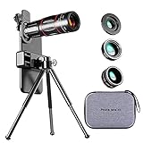 4 In 1 28x Zoom Teleobjektiv Mit Handy Halter Und Stativ Handy Kamera...