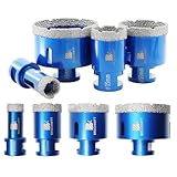 Diamantbohrer Fliesenbohrer Set - 20/35/50/68mm Diamantbohrer für...
