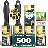 Tydi Fusselrolle Tierhaare – Extra Stark Klebende Fusselrolle Kleidung...