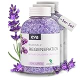 eva natura Badesalz Regneration mit natürlichem Lavendelöl | Badezusatz...