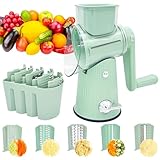 5-in-1 Rotations-Käsereibe Multifunktionaler Küchen-Mandoline-Schneider...