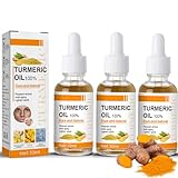 3 Stück Kurkumaöl - Antioxidatives Kurkuma-Serum Feuchtigkeitscreme für...