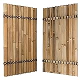 DE-COmmerce Sichtschutz aus Bambus Zaun Gartensichtschutz Zaunelement XXL...