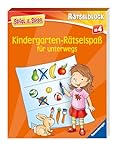Kindergarten-Rätselspaß für unterwegs (Spiel & Spaß - Rätselblock)