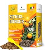 LERAVA® Zitrusdünger [BIO] - 800g - Kräftiges Wachstum, schmackhafte...