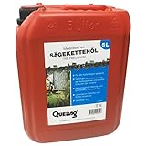 Quebag | 5-Liter Säge-Kettenöl für Motorsägen - Sägekettenhaftöl...