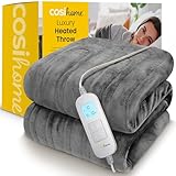 Cosi Home Heizdecke 180x130 cm - Elektrische Wärmedecke mit...
