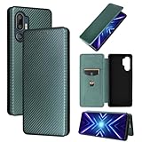 Magnetische Klapphülle mit Standfunktion, kompatibel mit HTC U24 Pro...