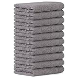 Luckytowel 10er Set Seiftücher 30x30 cm 100% Baumwolle, 600g/m² Oeko-Tex...