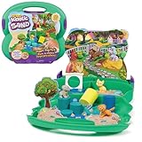 Kinetic Sand Hunde Park Koffer - mit 680 g Sand, 3 Hunden, 2 Sandwerkzeugen...