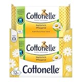 Cottonelle Feuchtes Toilettenpapier, Natürlich Pflegend - Kamille & Aloe...