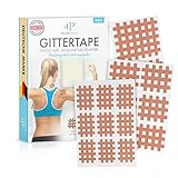 Health Press® Gittertape Cross Tape – Größe Typ Mix 134 Stück –...