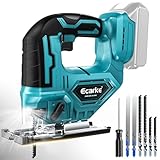 Ecarke Akku Stichsäge 750W für Makita 18V Lithium-Akku mit Arretierung...